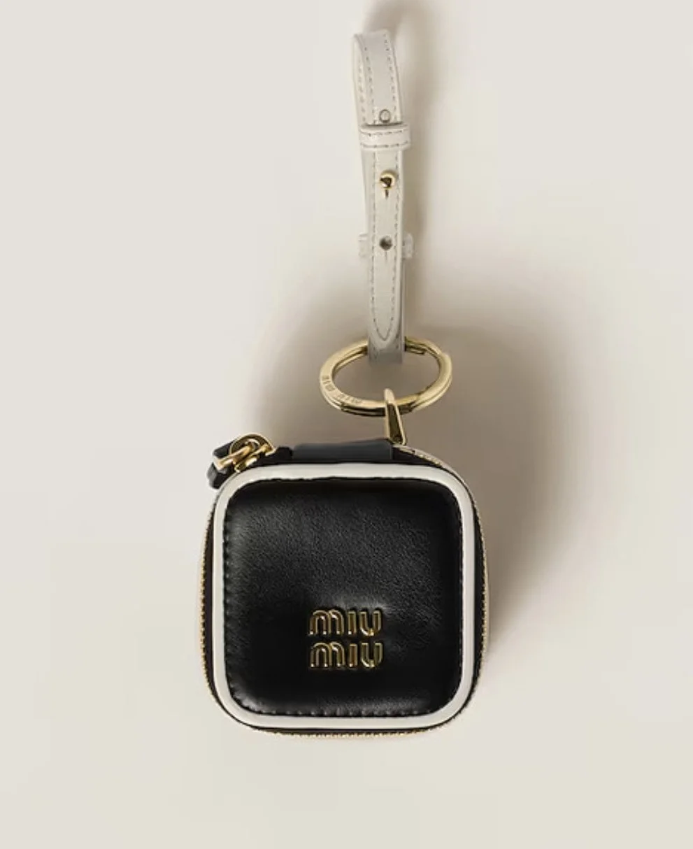 트릭 가죽 키링 (2color)