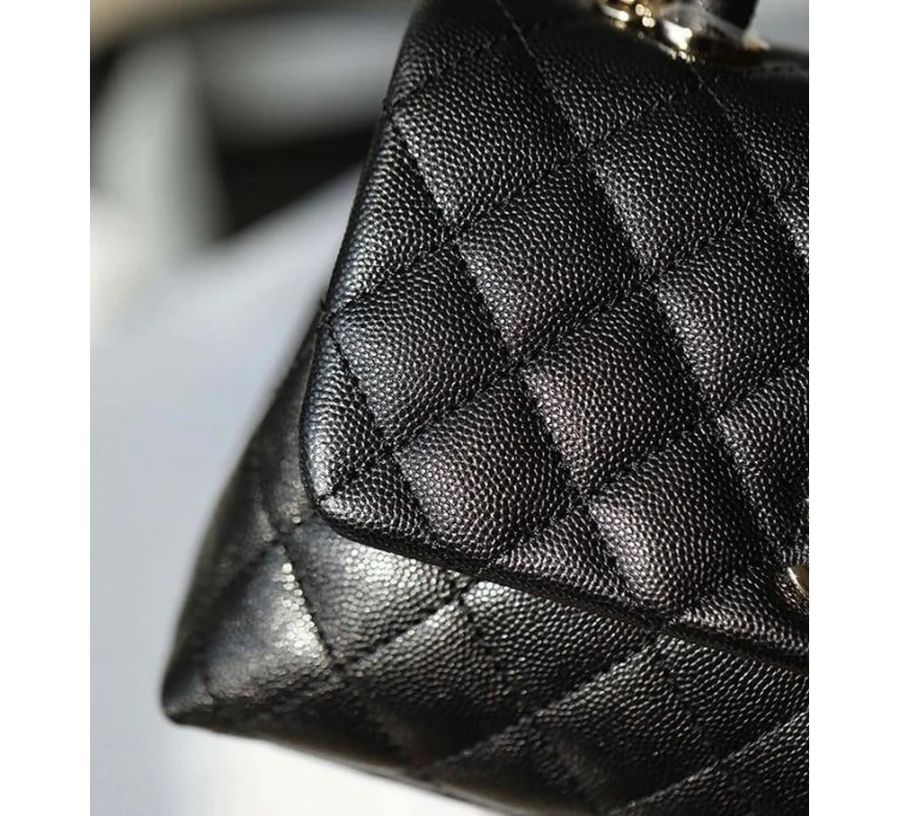 코코 핸들 스몰 샴페인 골드 (24cm X 14cm X 10cm) 상세