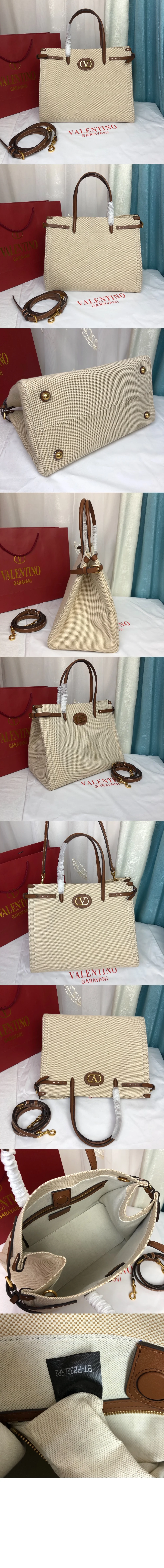 가라바니 앙티브 미디엄 캔버스 쇼퍼백 (3color) 상세