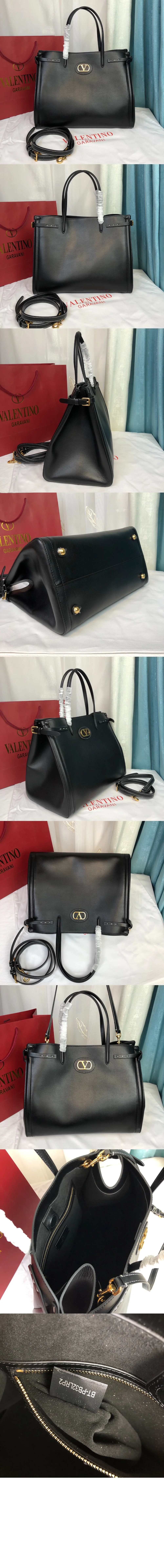 가라바니 앙티브 미디엄 카프스킨 쇼퍼백 (3color) 상세