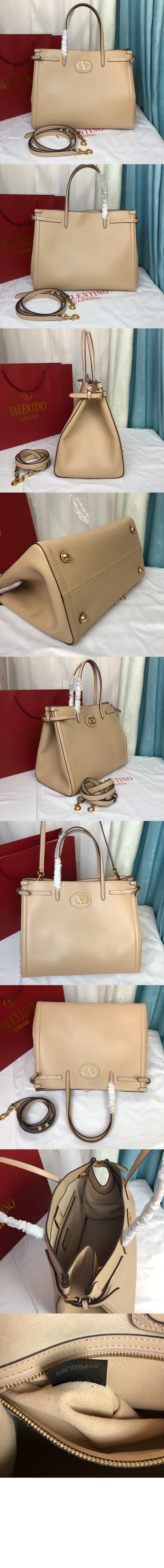 가라바니 앙티브 미디엄 카프스킨 쇼퍼백 (3color) 상세