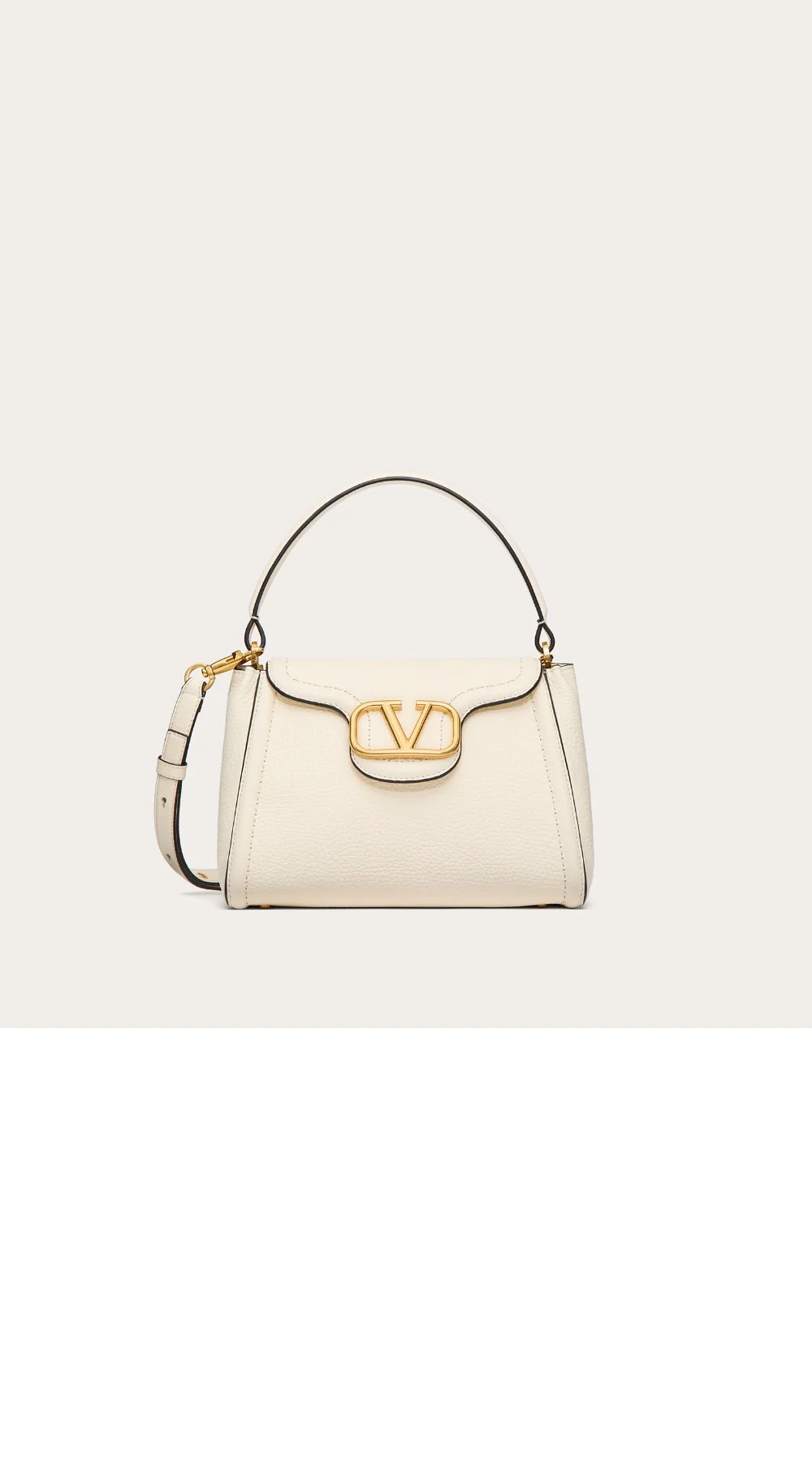 ALLTIME 스몰 그레인드 카프스킨백 (3color) 상세