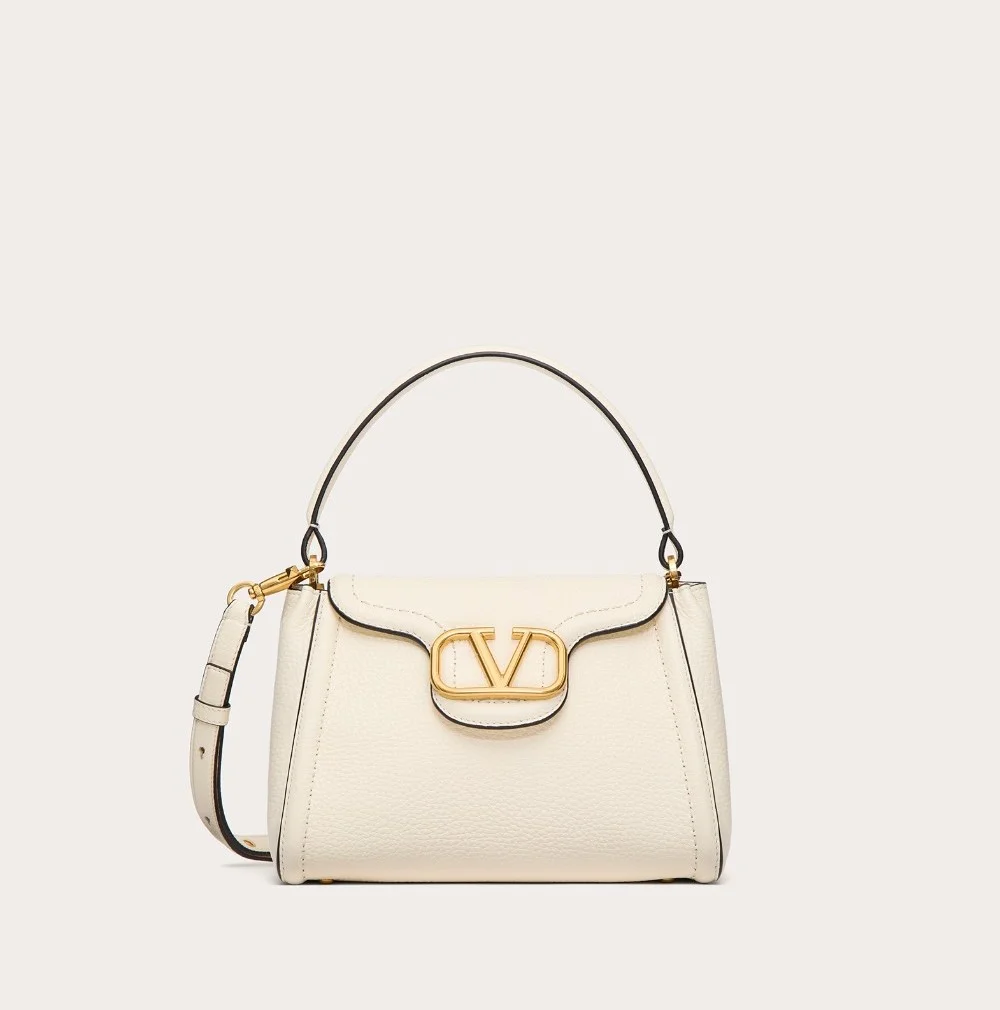 ALLTIME 스몰 그레인드 카프스킨백 (3color)