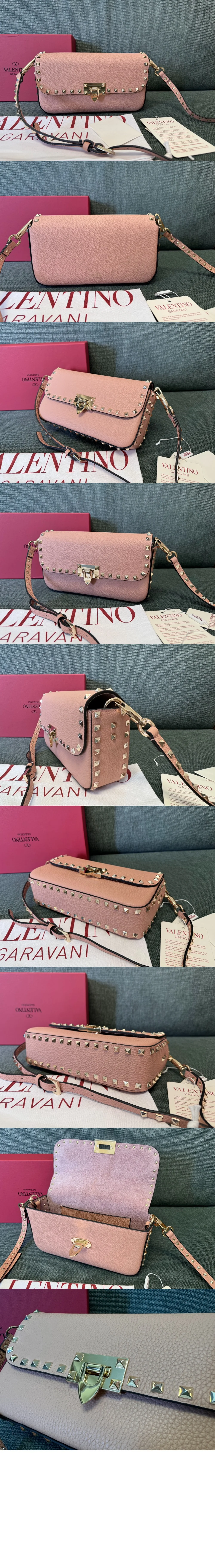 가라바니 락스터드 그레이니 카프스킨 숄더백 (4color) 상세