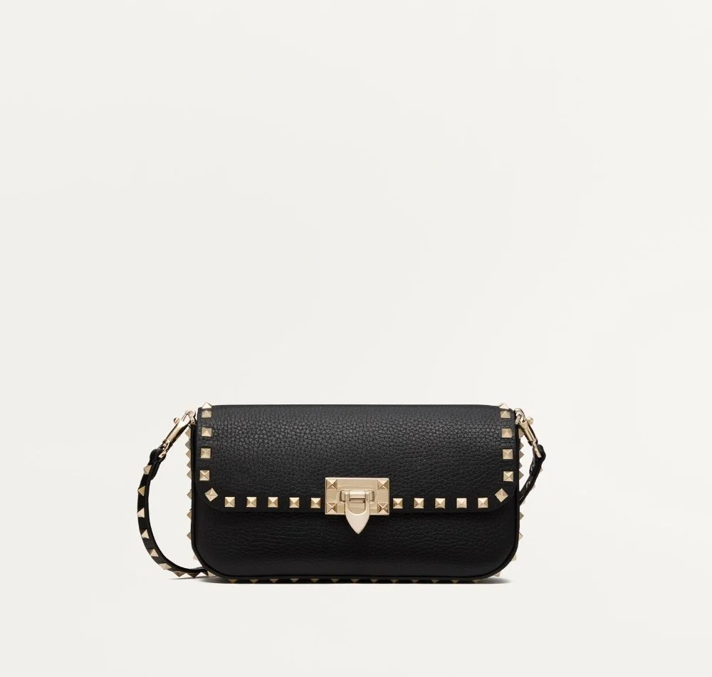 가라바니 락스터드 그레이니 카프스킨 숄더백 (4color)