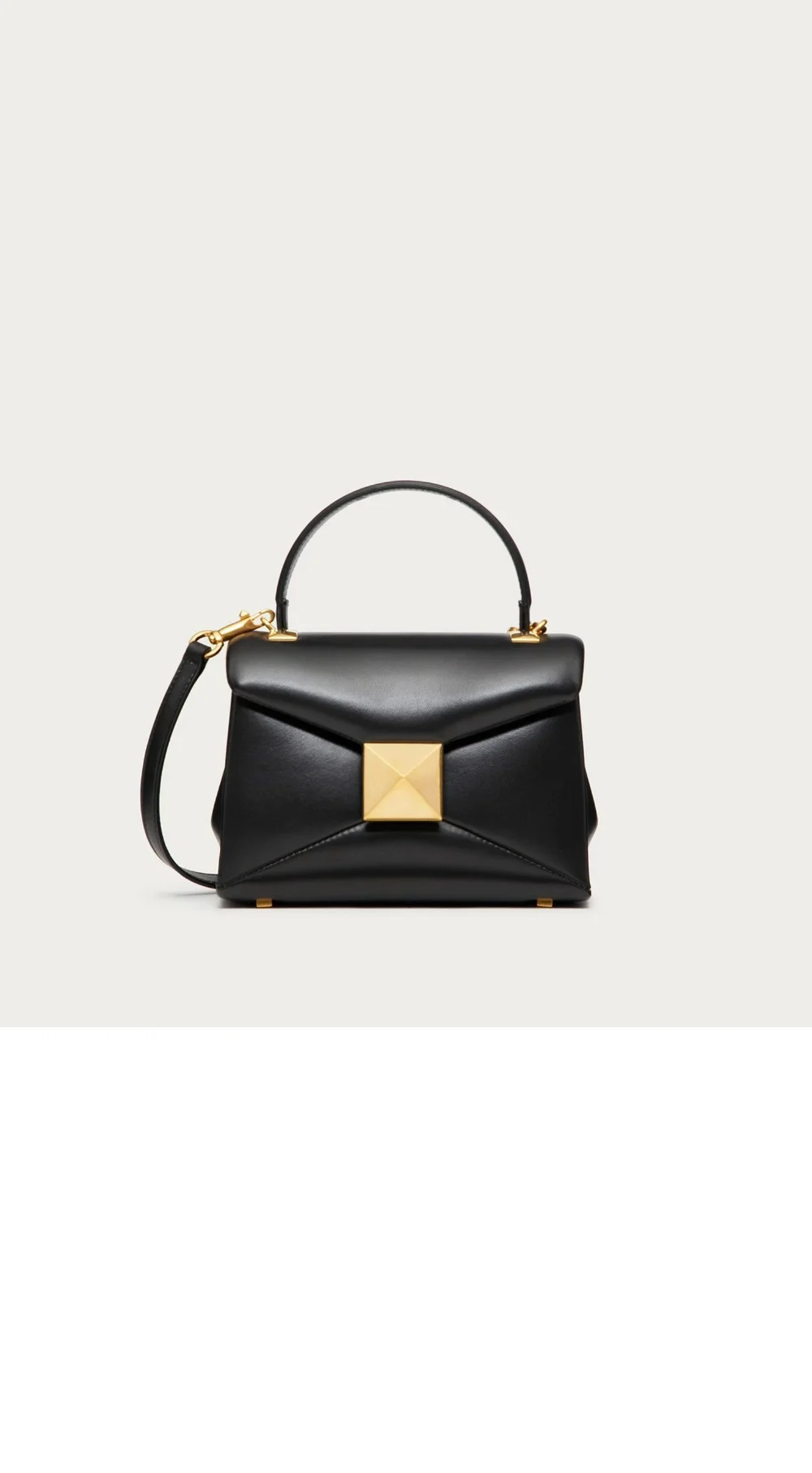 원 스터드 탑핸들백 (2color) 상세