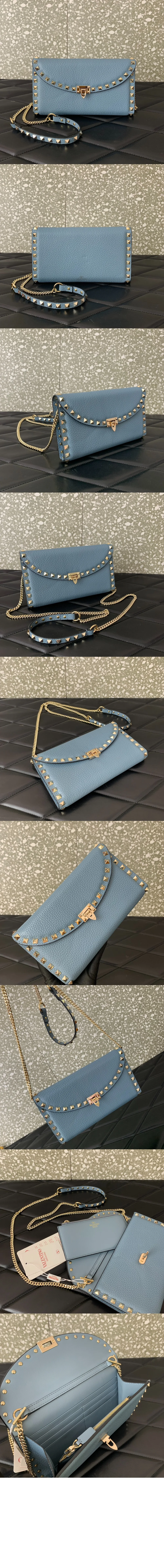 락스터드 그레인 체인 지갑 (5color) 상세