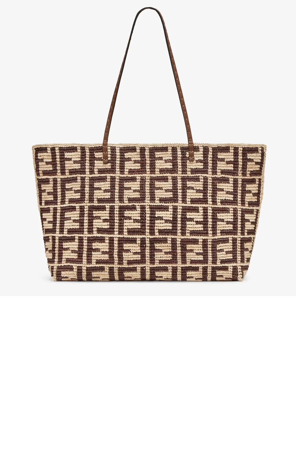 FF 라피아 크로셰 토트백 (35cm X 31cm X 19cm) 상세