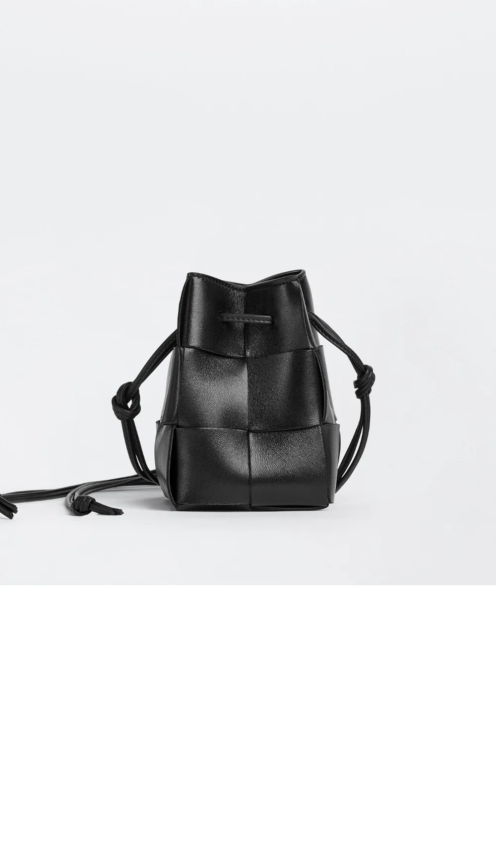 카세트 미니 크로스바디 버킷백 (7color) 상세