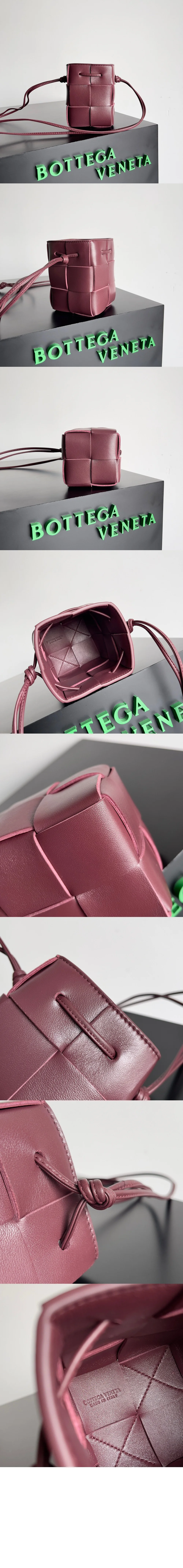 카세트 미니 크로스바디 버킷백 (7color) 상세