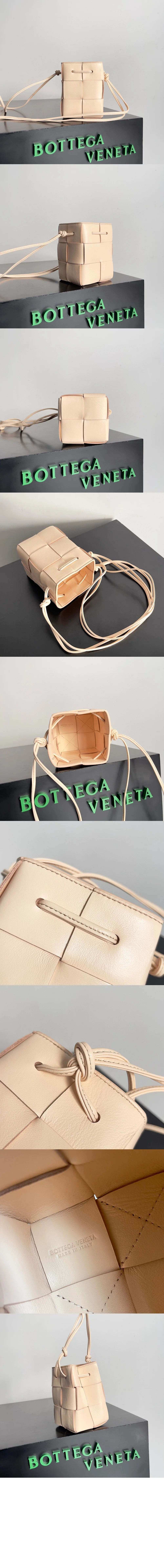 카세트 미니 크로스바디 버킷백 (7color) 상세