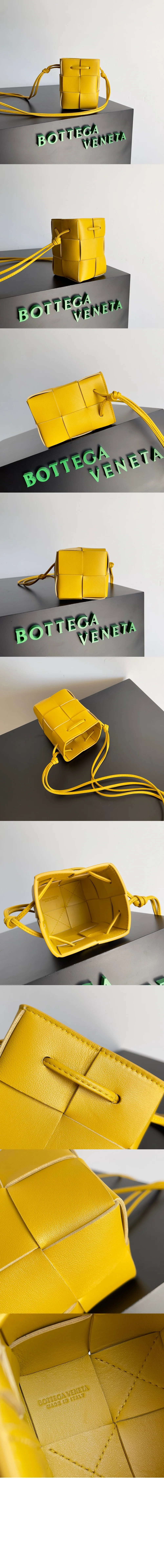 카세트 미니 크로스바디 버킷백 (7color) 상세