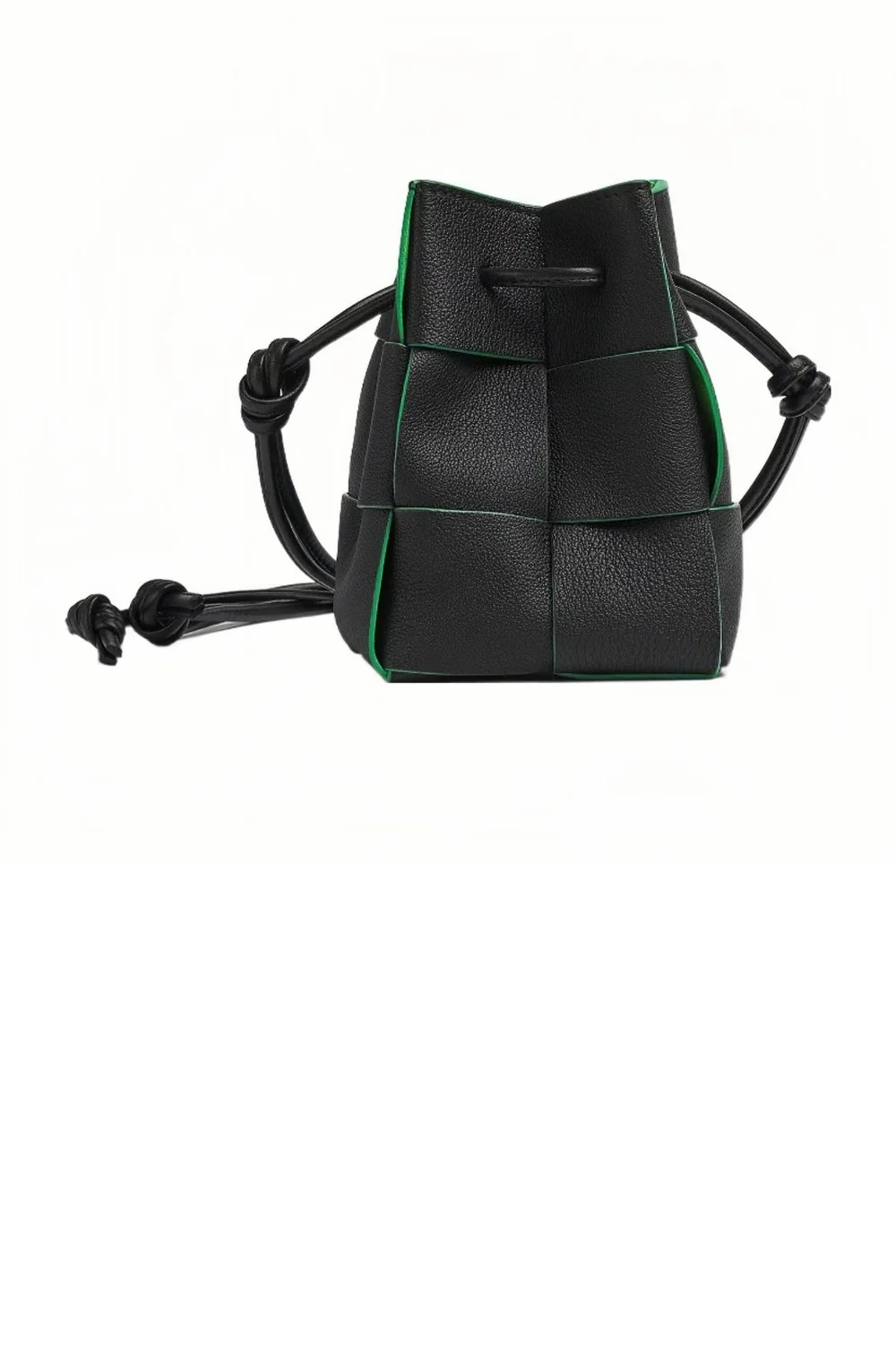 카세트 미니 크로스바디 버킷백 (2color) 상세