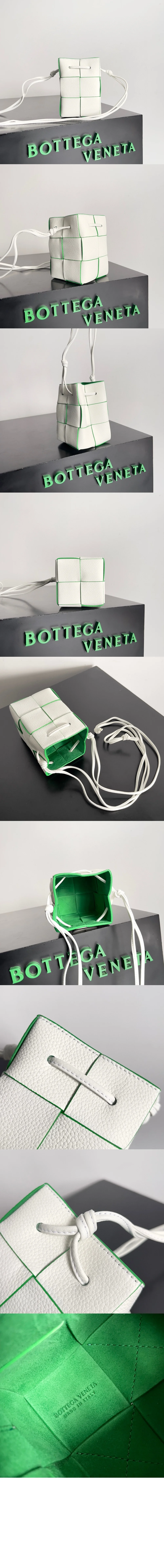 카세트 미니 크로스바디 버킷백 (2color) 상세