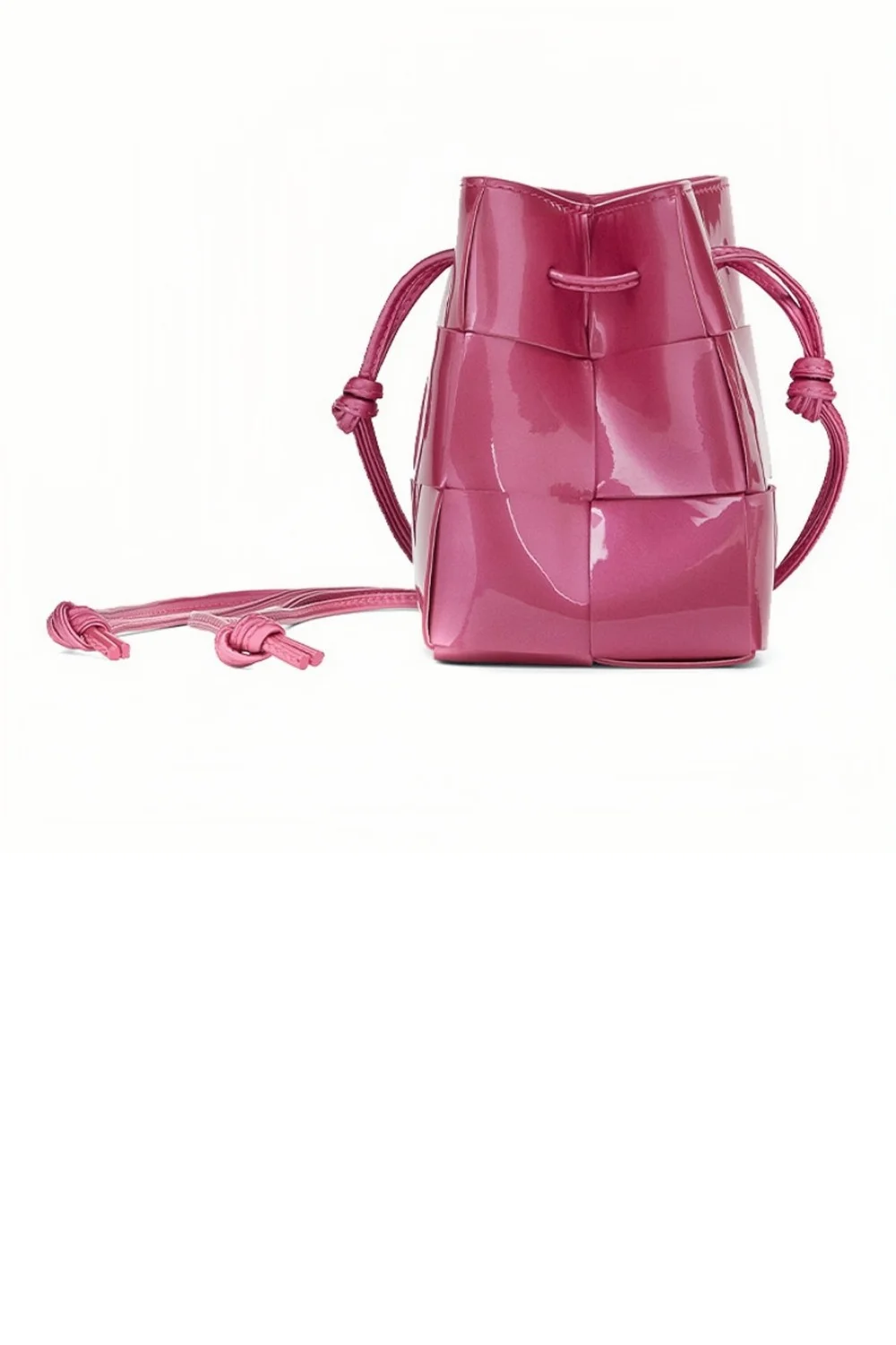 카세트 미니 크로스바디 버킷백 (9cm X 14cm X 9cm) 상세