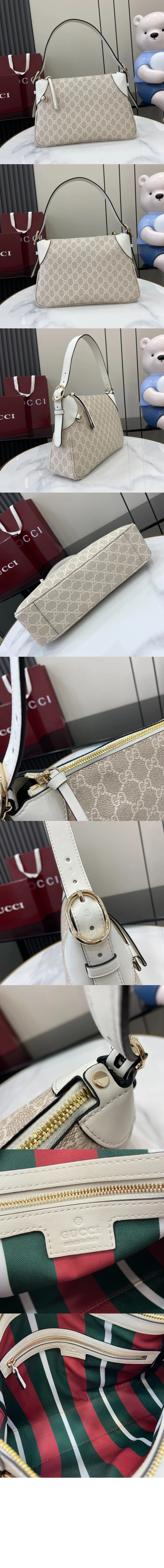 GG 엠블럼 미디엄 숄더백 (2color) 상세