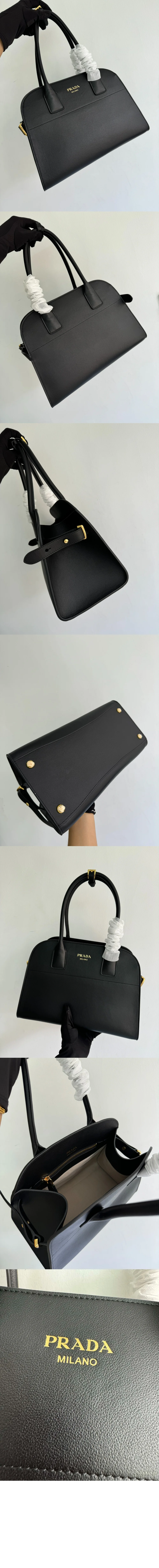 미디엄 가죽 토트백 (3color) 상세