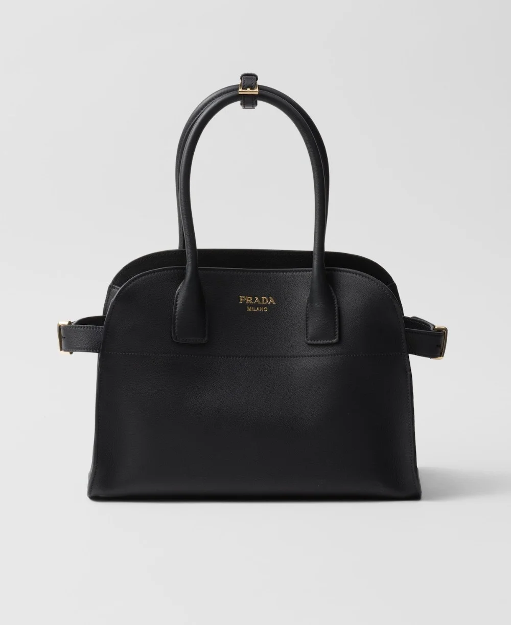 미디엄 가죽 토트백 (3color)