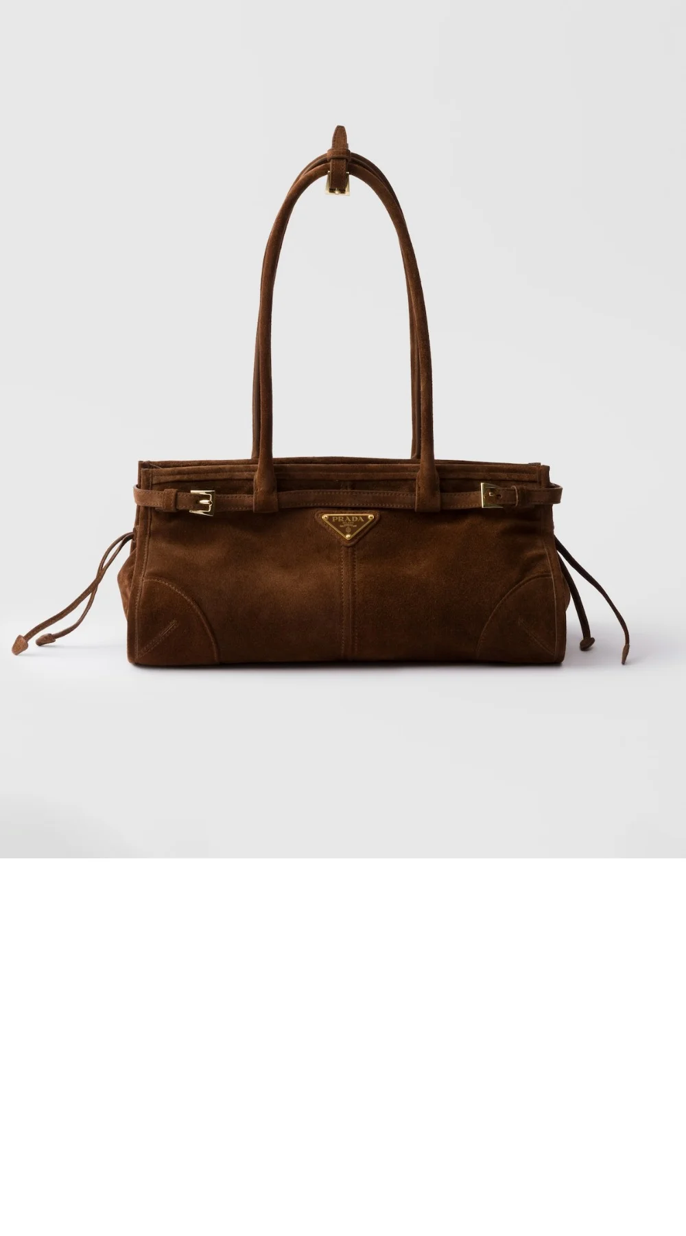 미디엄 스웨이드 핸드백 (32cm X 15.5cm X 12cm) 상세