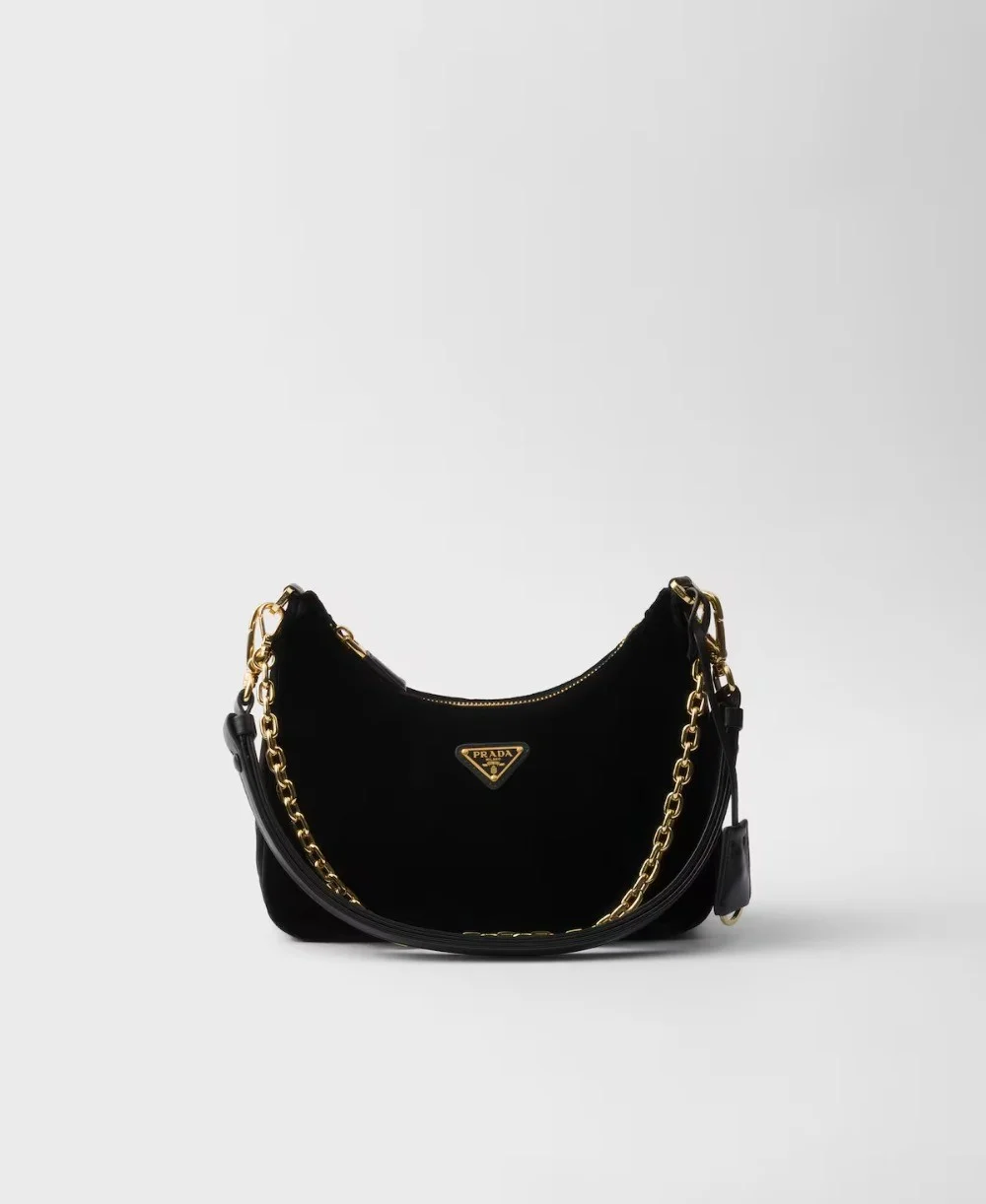 리에디션 벨벳 미니백 (22cm X 18cm X 6cm)