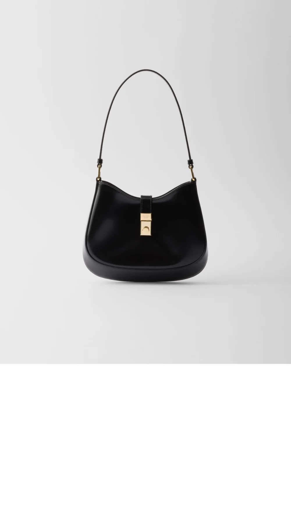 클레오 브러쉬드 가죽 숄더백 (2color) 상세