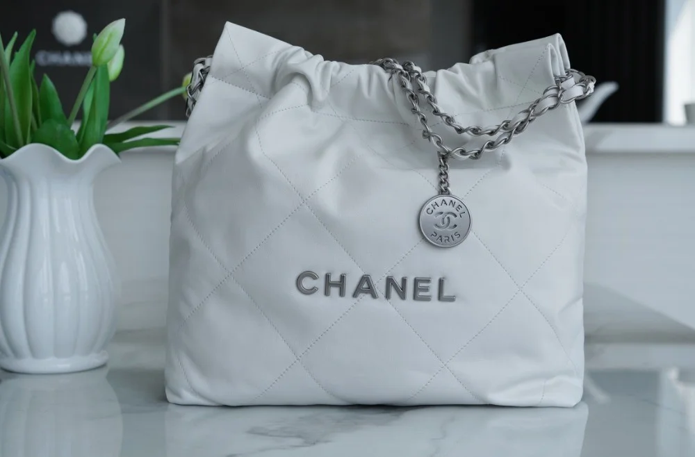 22백 스몰 화이트/은장