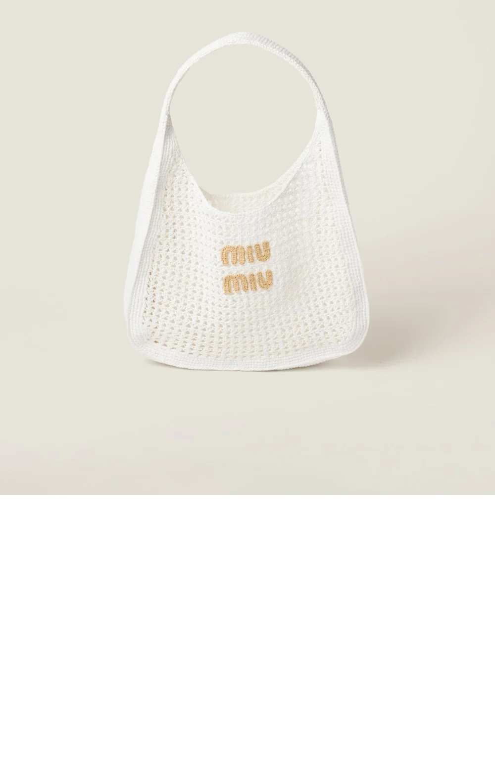 우븐 패브릭 호보백 (44cm X 31.5cm X 8cm) 상세