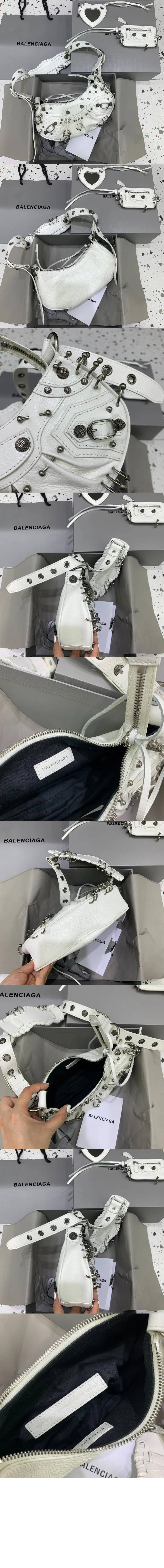 르카골 XS 숄더백 (블랙,화이트) 상세