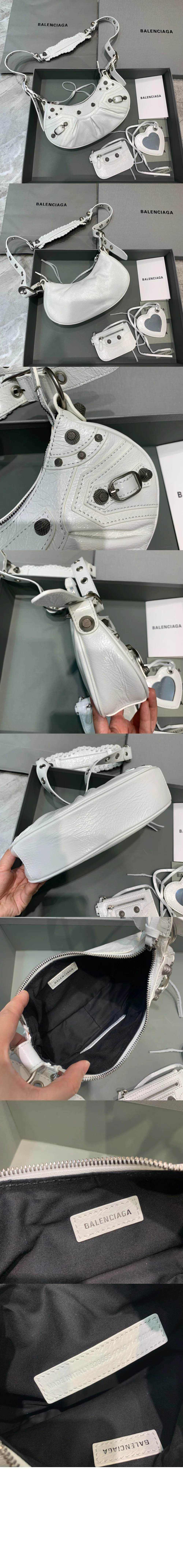 르카골 XS 숄더백 (화이트, 핑크, 그레이) 상세