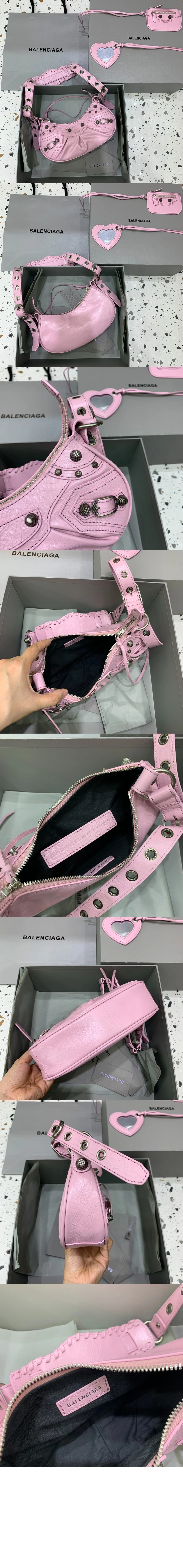 르카골 XS 숄더백 (화이트, 핑크, 그레이) 상세