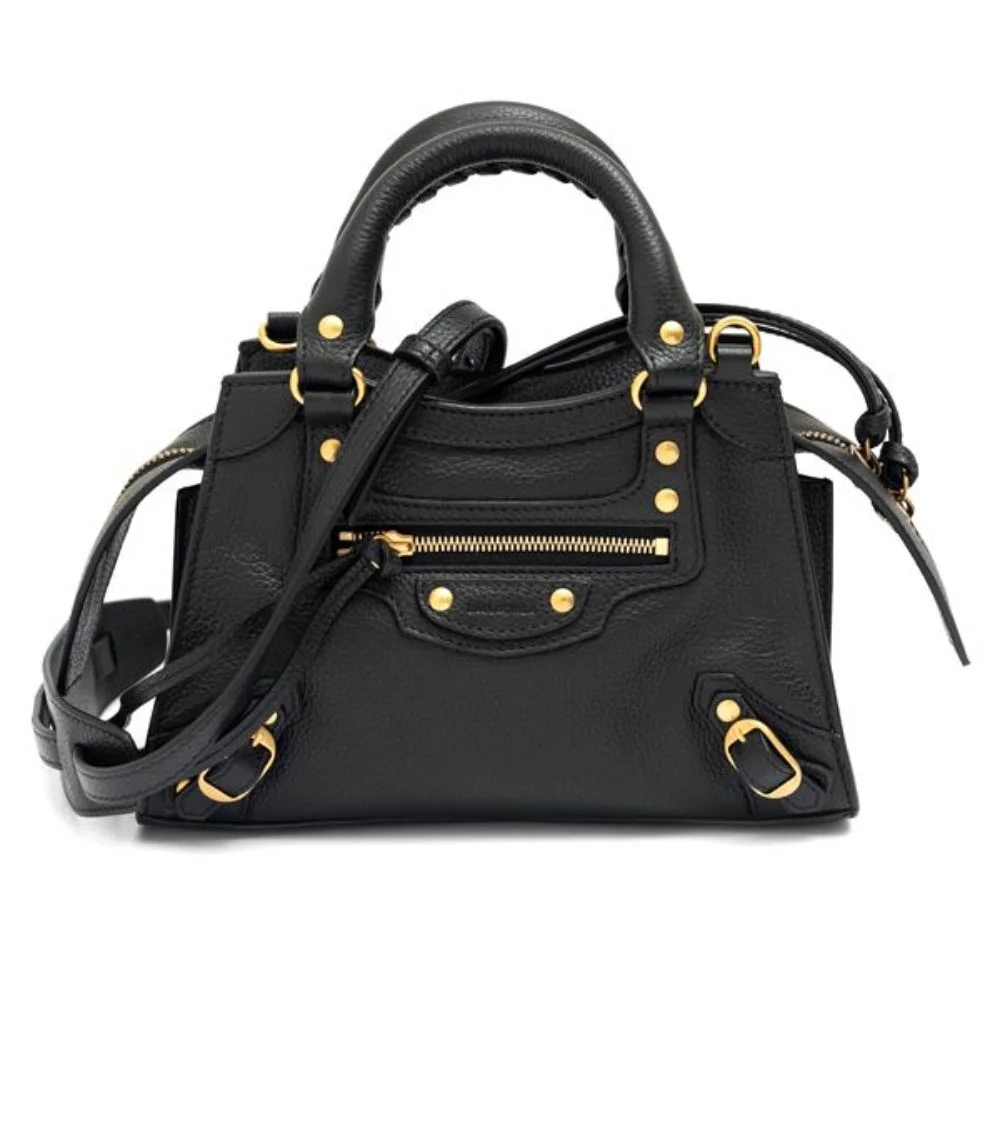 미니 클래식 시티 토트 숄더백 (22cm X 14.5cm X 9cm)