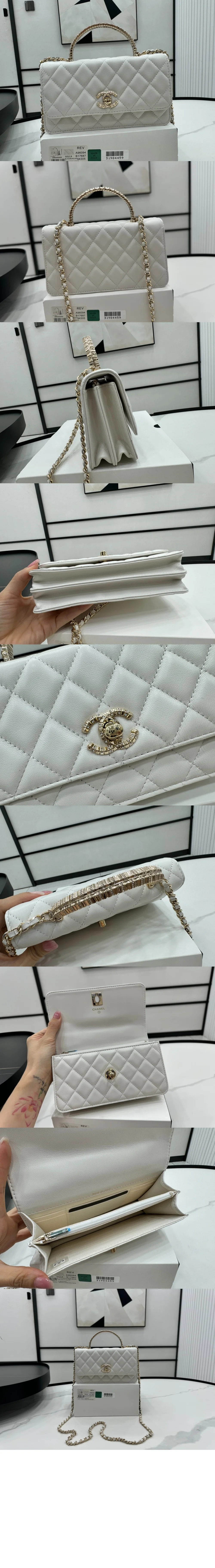 체인 미니백 (18.5cm X 11cm X 6cm) 상세