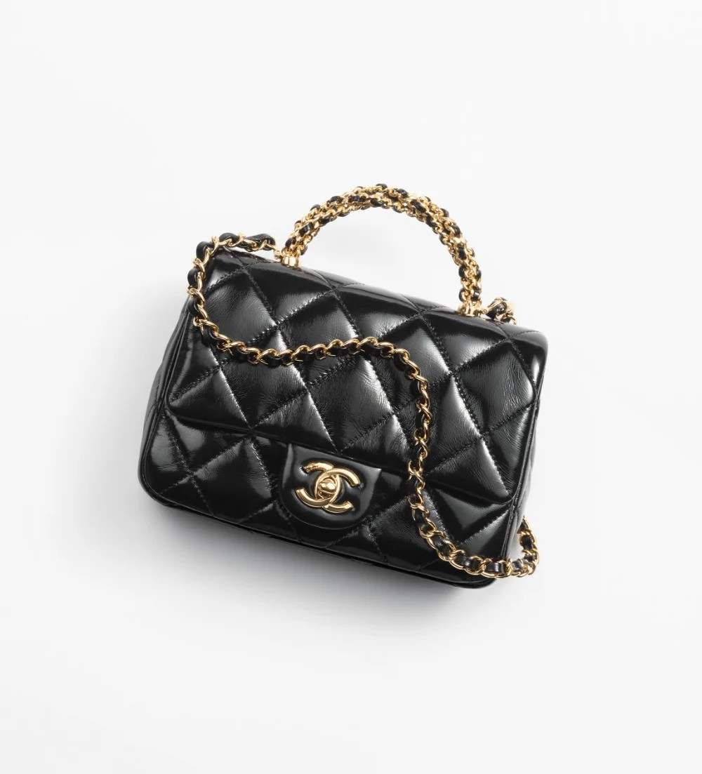 체인 탑핸들 플랩백 미니 (4color)