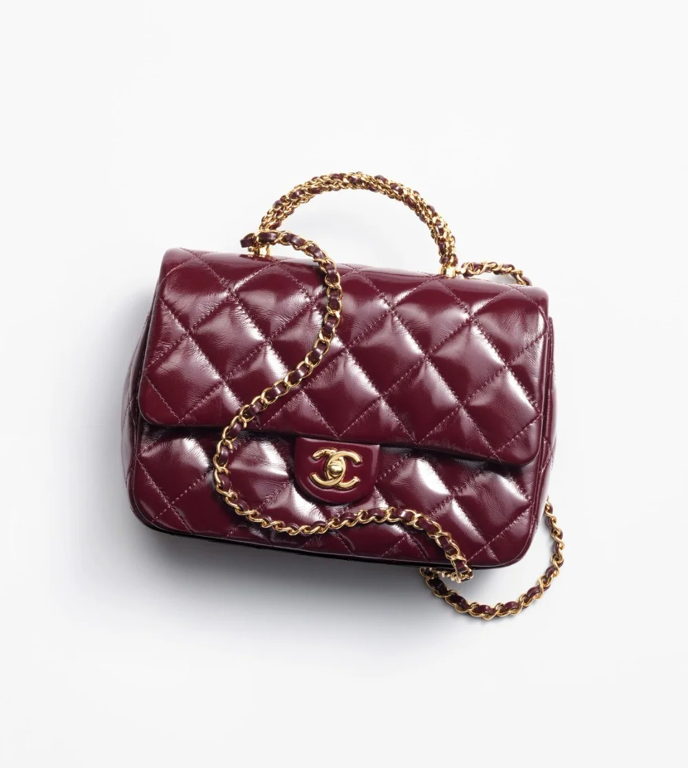 체인 탑핸들 플랩백 (4color)