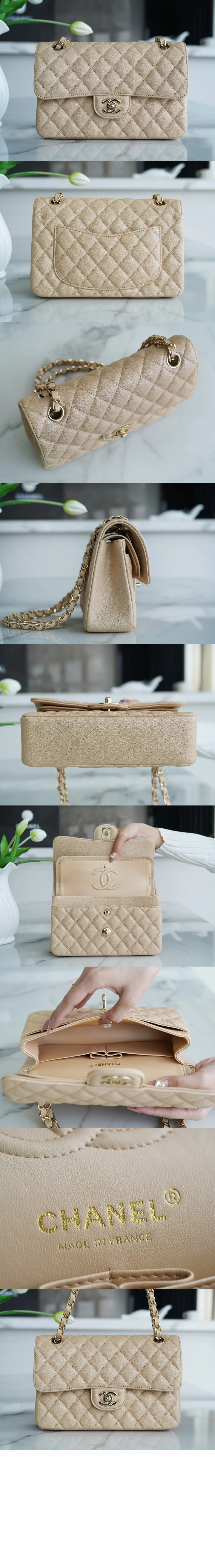 클래식 캐비어 미듐 샴페인골드 (8color) 상세