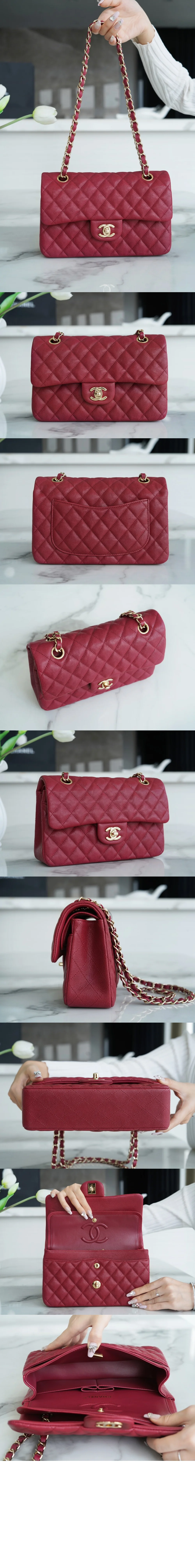 클래식 캐비어 스몰 샴페인골드 (7color) 상세