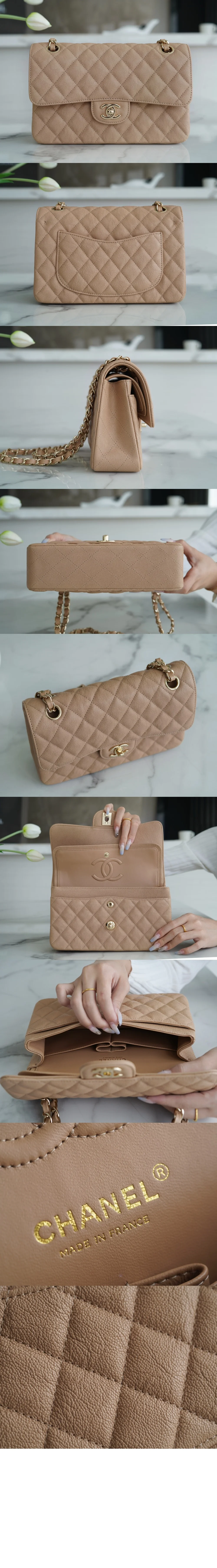 클래식 캐비어 스몰 샴페인골드 (7color) 상세