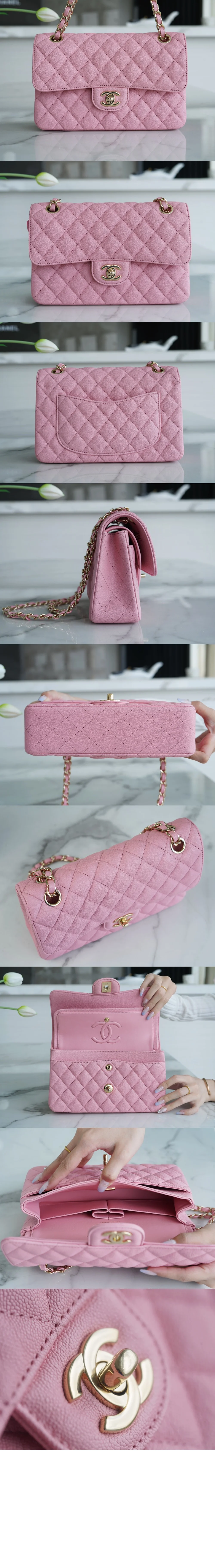 클래식 캐비어 스몰 샴페인골드 (7color) 상세