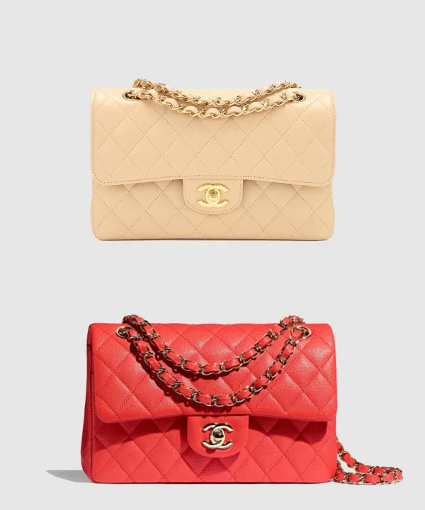 클래식 캐비어 스몰 샴페인골드 (7color)