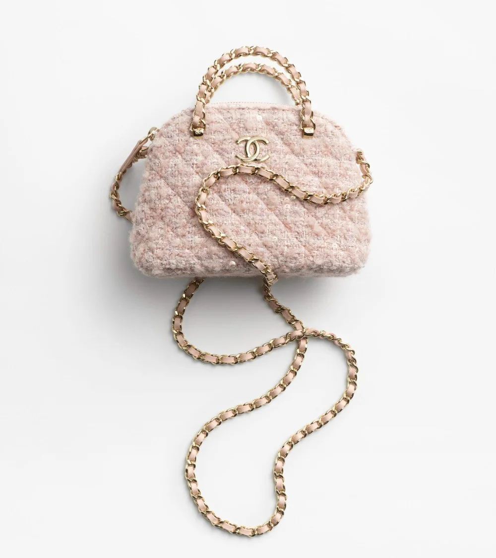 스몰 트위드 쇼핑백 (16.5cm X 11cm X 5.5cm)