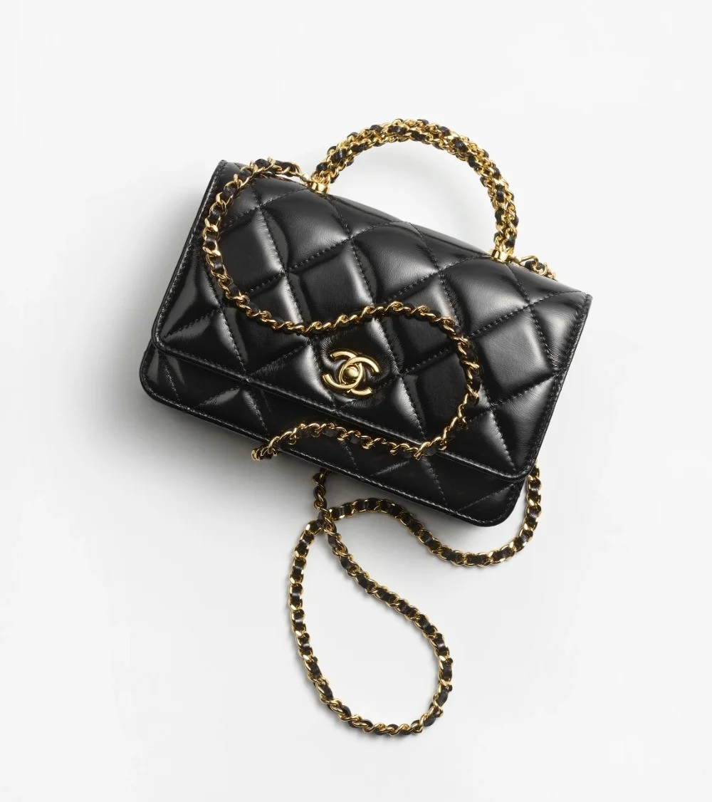 탑 핸들 체인 지갑 가방 (4color)