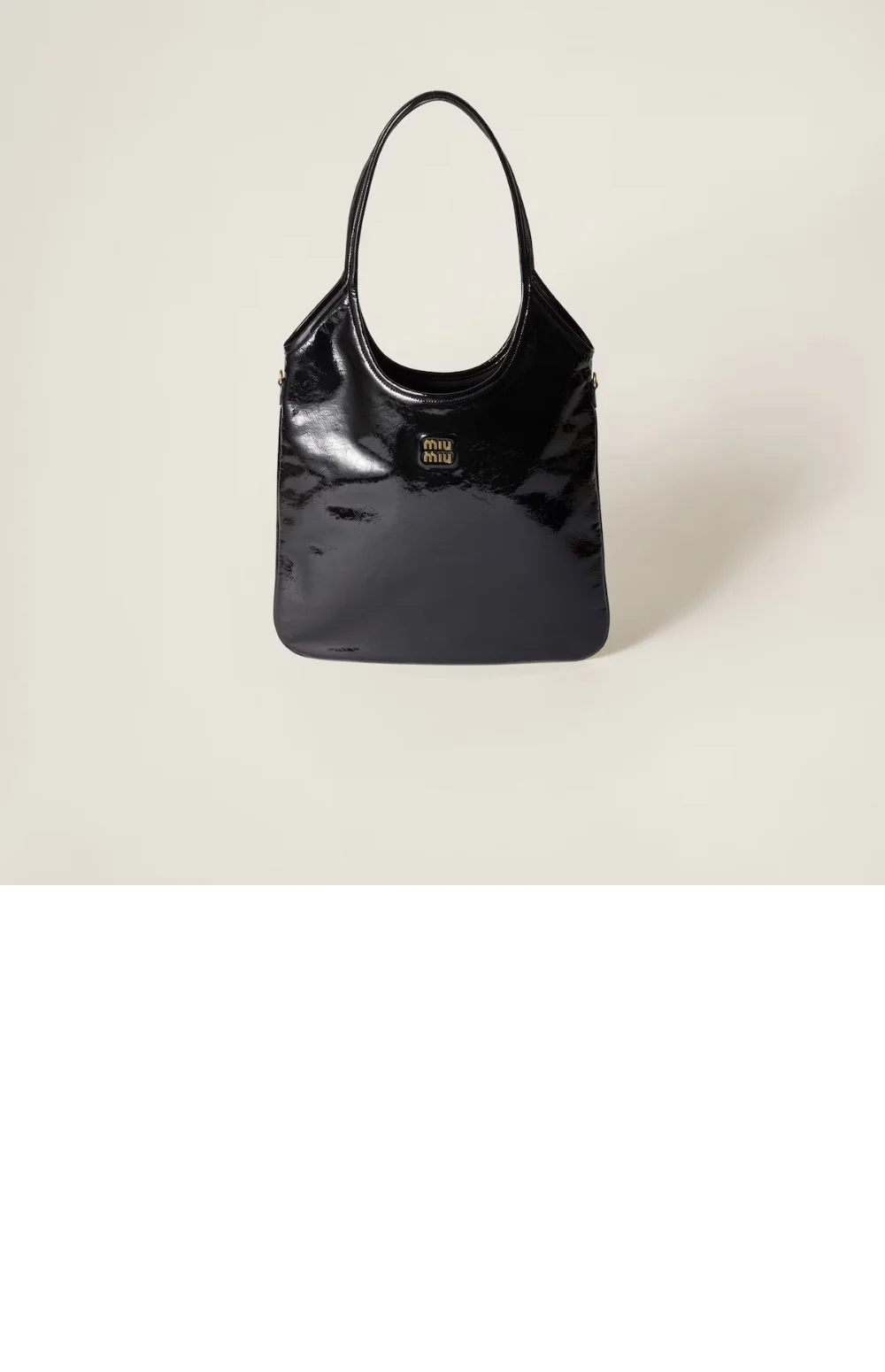 나플락 페이턴트 가죽 아이비백 (가로35cm X 세로40cm) 상세