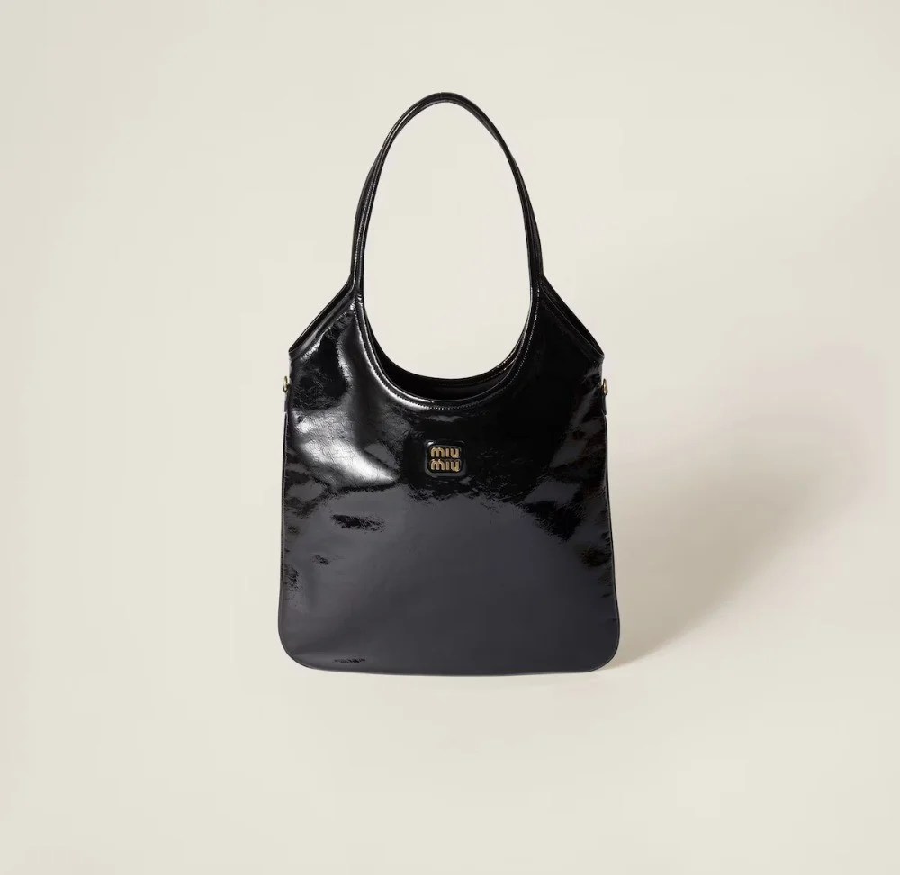 나플락 페이턴트 가죽 아이비백 (가로35cm X 세로40cm)