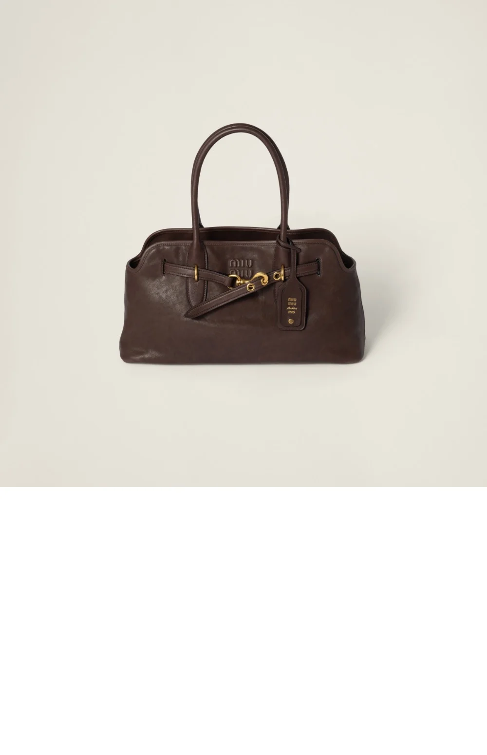 나파 레더 핸드백 (3color) 상세