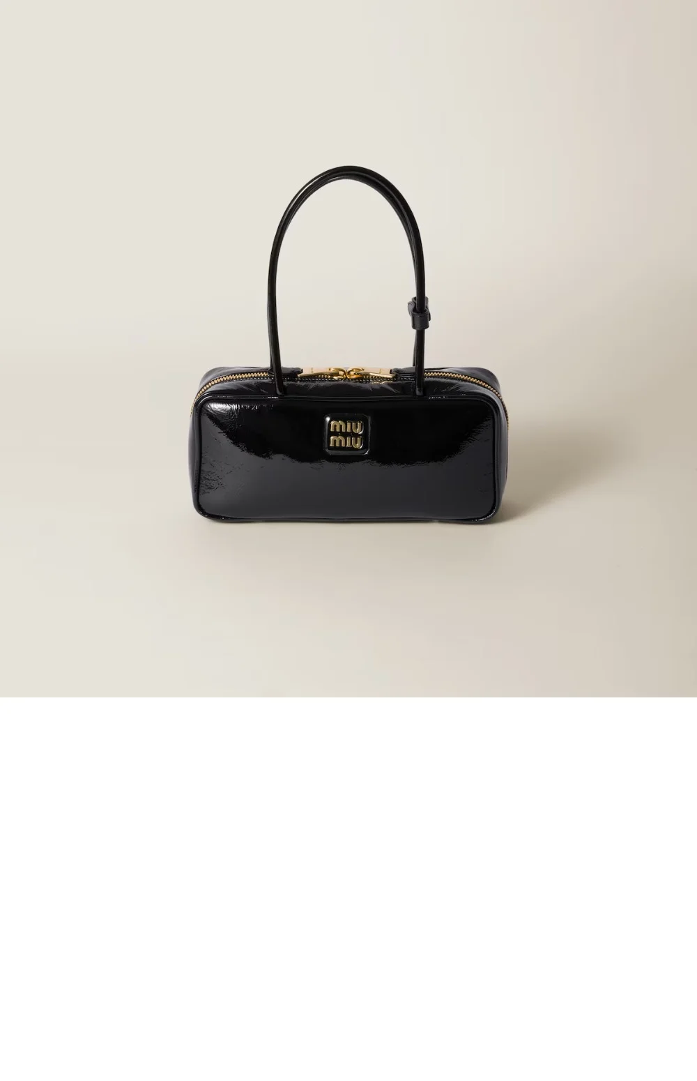 나플락 페이턴트 가죽 보백 상세