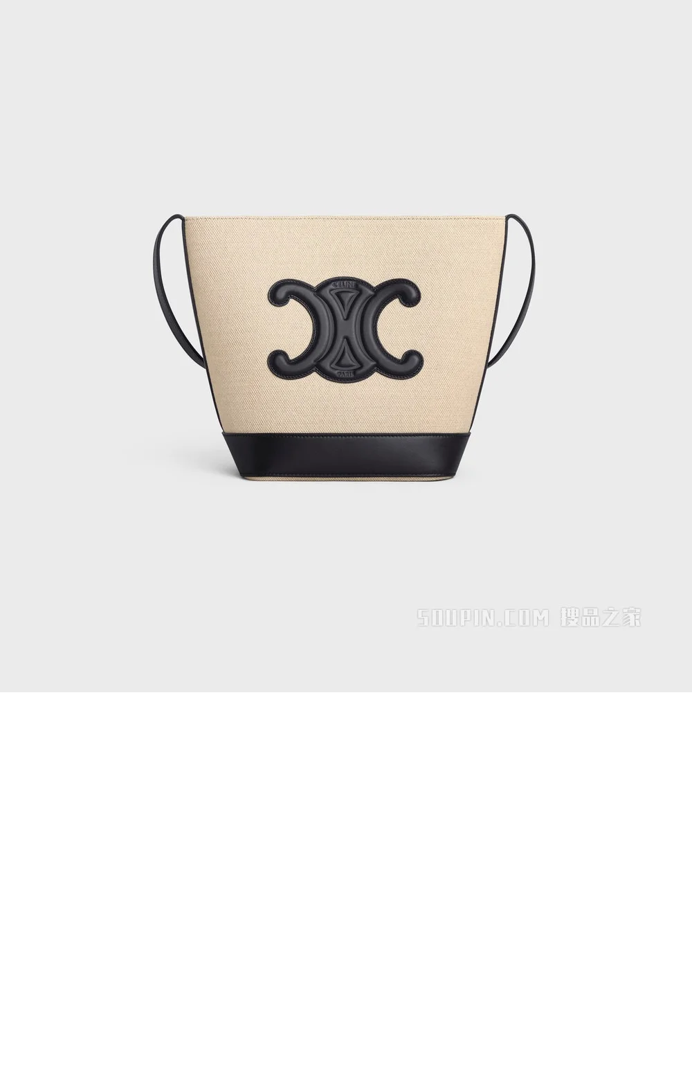 트리오페 퀴르 버킷백 (30cm X 22cm X 13cm) 상세