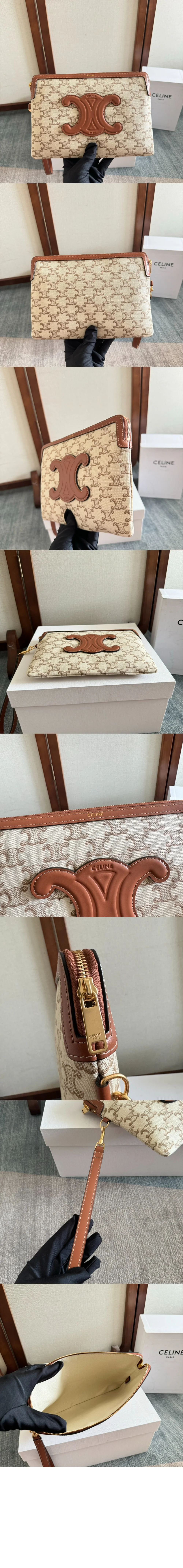 스몰 스트랩 파우치 (25cm X 17.5cm X 1cm) 상세