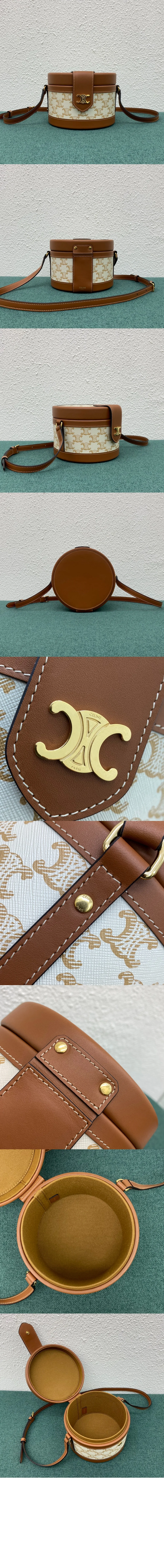 트리오페 캔버스 미디움 탕부르백 (17cm X 17cm X 12cm) 상세