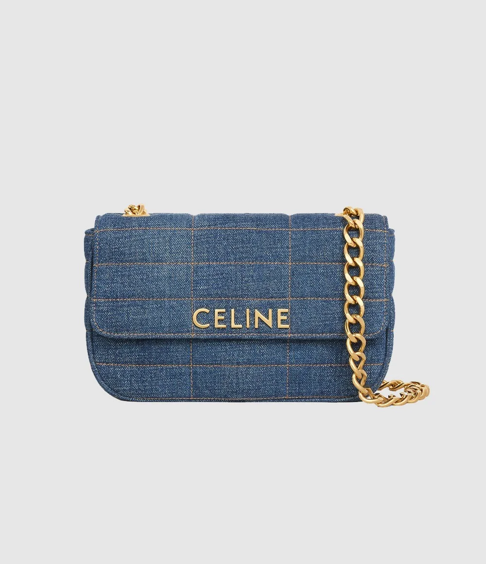 모노크롬 마틀라세 체인 숄더백 (24cm X 15cm X 5cm)