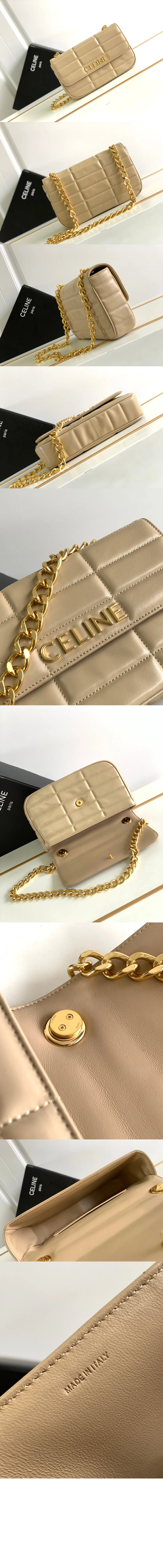 모노크롬 마틀라세 체인 숄더백 (4color) 상세